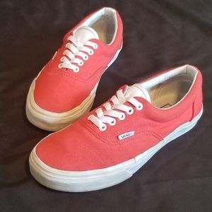 Vans | Custom Design Orange-Red Sneaker